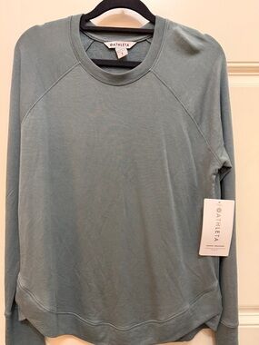 Athleta Mindset Sweatshirt Long Sleeve Top size small